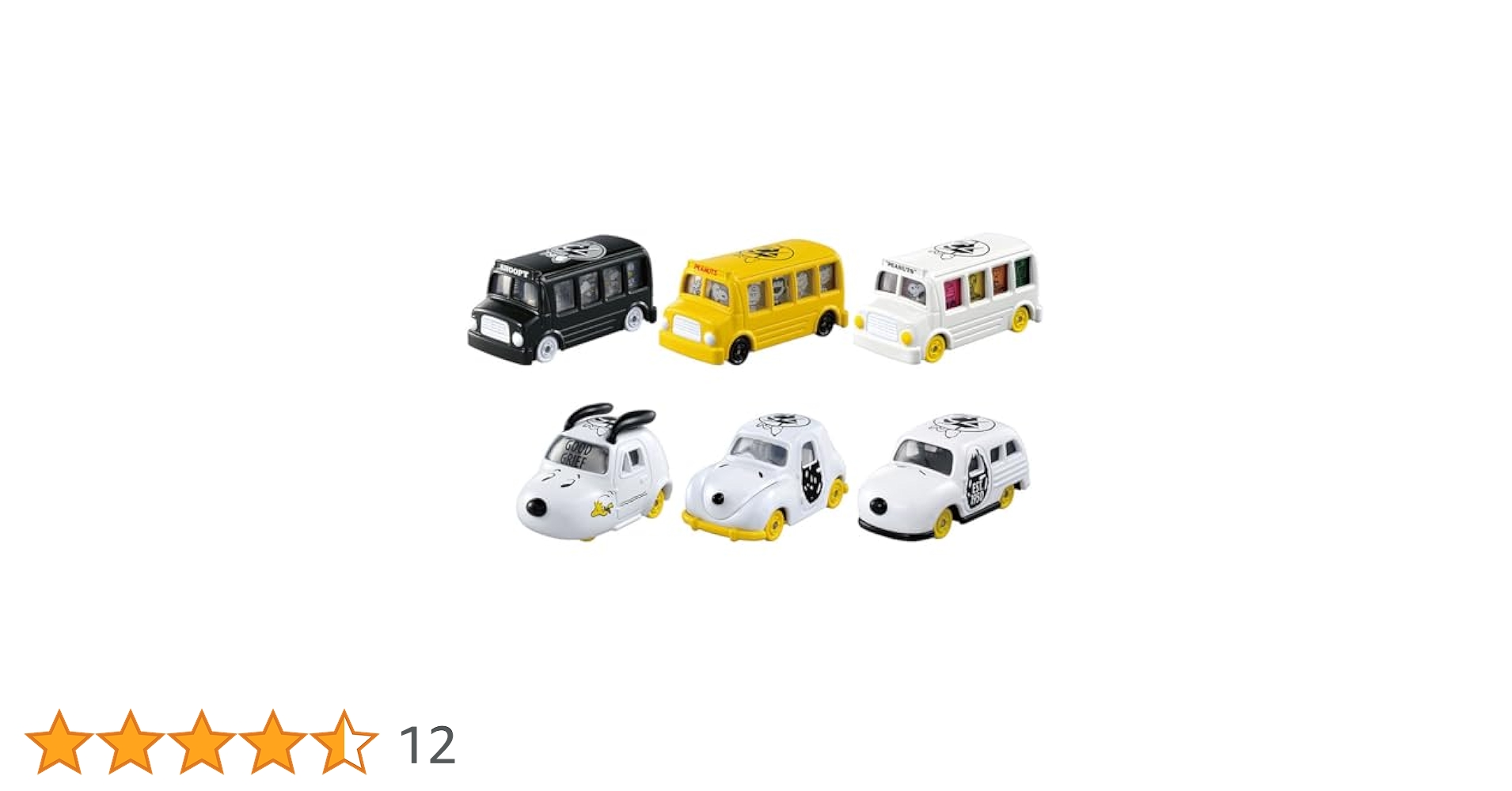 PEANUTS誕生75周年記念　ドリームトミカコレクションBOX ドリームトミカ PEANUTS誕生75周年記念ドリームトミカ